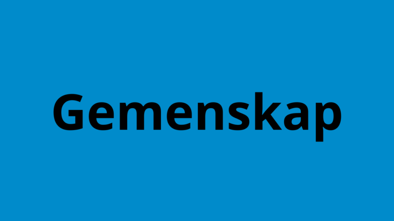 Gemenskap