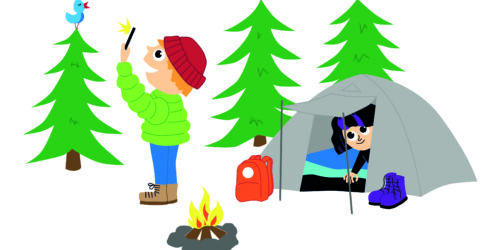 Talt Camping Foto Farg