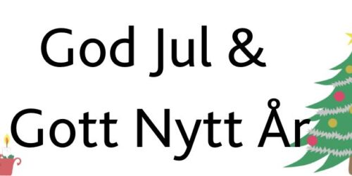 God Jul och Gott Nytt År
